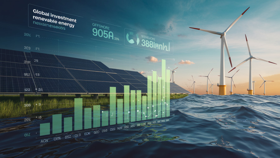 Global Renewable Energy Investments Surge to 6 Billion - SolarVision